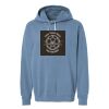 Unisex Garment-Dyed Lightweight Fleece Hooded Sweatshirt Thumbnail