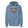 Unisex Garment-Dyed Lightweight Fleece Hooded Sweatshirt Thumbnail