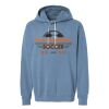 Unisex Garment-Dyed Lightweight Fleece Hooded Sweatshirt Thumbnail