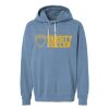 Unisex Garment-Dyed Lightweight Fleece Hooded Sweatshirt Thumbnail
