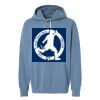Unisex Garment-Dyed Lightweight Fleece Hooded Sweatshirt Thumbnail