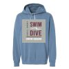Unisex Garment-Dyed Lightweight Fleece Hooded Sweatshirt Thumbnail