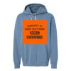 Unisex Garment-Dyed Lightweight Fleece Hooded Sweatshirt Thumbnail
