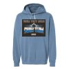 Unisex Garment-Dyed Lightweight Fleece Hooded Sweatshirt Thumbnail
