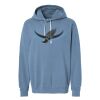 Unisex Garment-Dyed Lightweight Fleece Hooded Sweatshirt Thumbnail