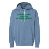 Unisex Garment-Dyed Lightweight Fleece Hooded Sweatshirt Thumbnail