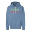 Unisex Garment-Dyed Lightweight Fleece Hooded Sweatshirt Thumbnail