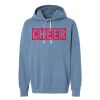 Unisex Garment-Dyed Lightweight Fleece Hooded Sweatshirt Thumbnail