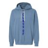 Unisex Garment-Dyed Lightweight Fleece Hooded Sweatshirt Thumbnail