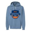 Unisex Garment-Dyed Lightweight Fleece Hooded Sweatshirt Thumbnail