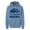 Unisex Garment-Dyed Lightweight Fleece Hooded Sweatshirt Thumbnail