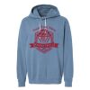 Unisex Garment-Dyed Lightweight Fleece Hooded Sweatshirt Thumbnail