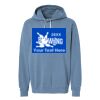 Unisex Garment-Dyed Lightweight Fleece Hooded Sweatshirt Thumbnail