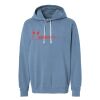 Unisex Garment-Dyed Lightweight Fleece Hooded Sweatshirt Thumbnail