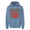 Unisex Garment-Dyed Lightweight Fleece Hooded Sweatshirt Thumbnail