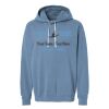 Unisex Garment-Dyed Lightweight Fleece Hooded Sweatshirt Thumbnail