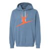 Unisex Garment-Dyed Lightweight Fleece Hooded Sweatshirt Thumbnail