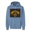 Unisex Garment-Dyed Lightweight Fleece Hooded Sweatshirt Thumbnail