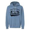 Unisex Garment-Dyed Lightweight Fleece Hooded Sweatshirt Thumbnail