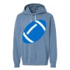 Unisex Garment-Dyed Lightweight Fleece Hooded Sweatshirt Thumbnail