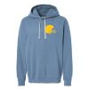 Unisex Garment-Dyed Lightweight Fleece Hooded Sweatshirt Thumbnail