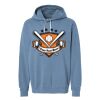 Unisex Garment-Dyed Lightweight Fleece Hooded Sweatshirt Thumbnail