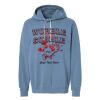 Unisex Garment-Dyed Lightweight Fleece Hooded Sweatshirt Thumbnail