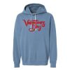 Unisex Garment-Dyed Lightweight Fleece Hooded Sweatshirt Thumbnail