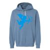 Unisex Garment-Dyed Lightweight Fleece Hooded Sweatshirt Thumbnail