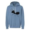 Unisex Garment-Dyed Lightweight Fleece Hooded Sweatshirt Thumbnail