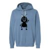 Unisex Garment-Dyed Lightweight Fleece Hooded Sweatshirt Thumbnail