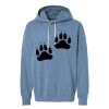 Unisex Garment-Dyed Lightweight Fleece Hooded Sweatshirt Thumbnail