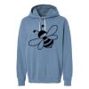 Unisex Garment-Dyed Lightweight Fleece Hooded Sweatshirt Thumbnail
