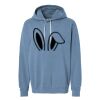 Unisex Garment-Dyed Lightweight Fleece Hooded Sweatshirt Thumbnail