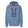 Unisex Garment-Dyed Lightweight Fleece Hooded Sweatshirt Thumbnail