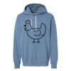 Unisex Garment-Dyed Lightweight Fleece Hooded Sweatshirt Thumbnail