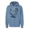 Unisex Garment-Dyed Lightweight Fleece Hooded Sweatshirt Thumbnail