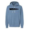 Unisex Garment-Dyed Lightweight Fleece Hooded Sweatshirt Thumbnail