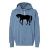 Unisex Garment-Dyed Lightweight Fleece Hooded Sweatshirt Thumbnail