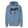 Unisex Garment-Dyed Lightweight Fleece Hooded Sweatshirt Thumbnail