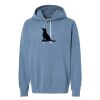 Unisex Garment-Dyed Lightweight Fleece Hooded Sweatshirt Thumbnail