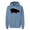 Unisex Garment-Dyed Lightweight Fleece Hooded Sweatshirt Thumbnail