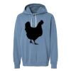 Unisex Garment-Dyed Lightweight Fleece Hooded Sweatshirt Thumbnail