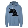 Unisex Garment-Dyed Lightweight Fleece Hooded Sweatshirt Thumbnail