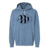Unisex Garment-Dyed Lightweight Fleece Hooded Sweatshirt Thumbnail