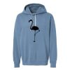 Unisex Garment-Dyed Lightweight Fleece Hooded Sweatshirt Thumbnail