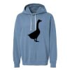 Unisex Garment-Dyed Lightweight Fleece Hooded Sweatshirt Thumbnail