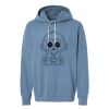 Unisex Garment-Dyed Lightweight Fleece Hooded Sweatshirt Thumbnail