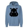 Unisex Garment-Dyed Lightweight Fleece Hooded Sweatshirt Thumbnail