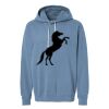 Unisex Garment-Dyed Lightweight Fleece Hooded Sweatshirt Thumbnail